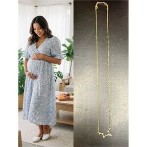 Gold Tone Zodiac Constellation Necklace Minimalist Dainty Star Sign Pendant